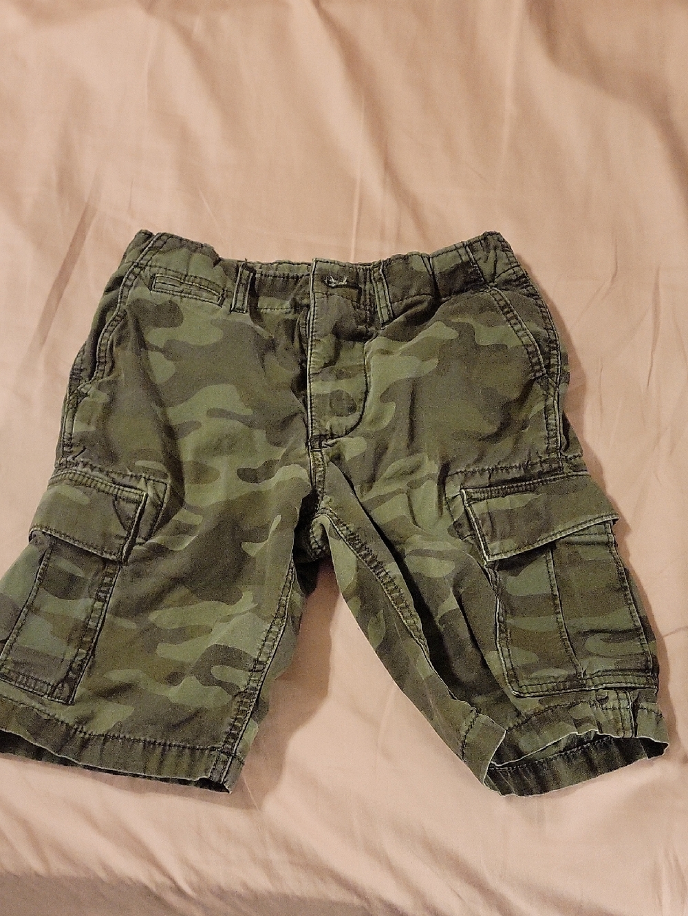 GAP Boys Olive Green Cargo Shorts